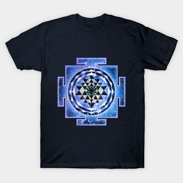 Psycho Yantra T-Shirt by MCAshe spiritual art 